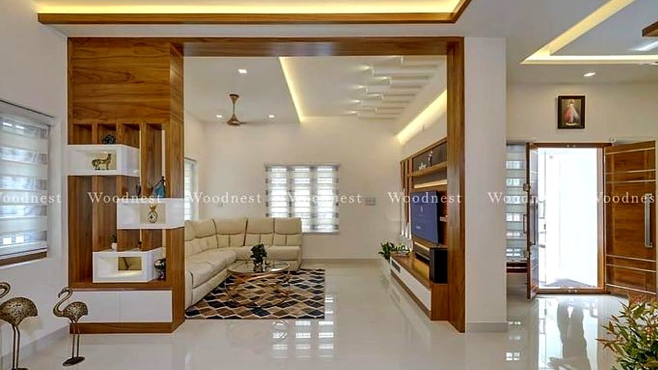 100 Modern Living Room Partition Wall Design 2023 Room Divider Ideas ...