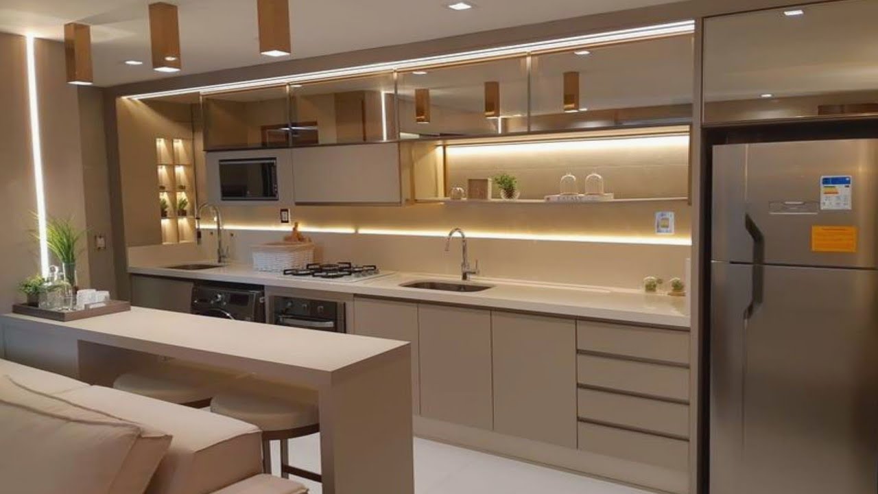 Top 100 Modular Kitchen Designs 2023 Open Kitchen Cabinet Colors Modern ...