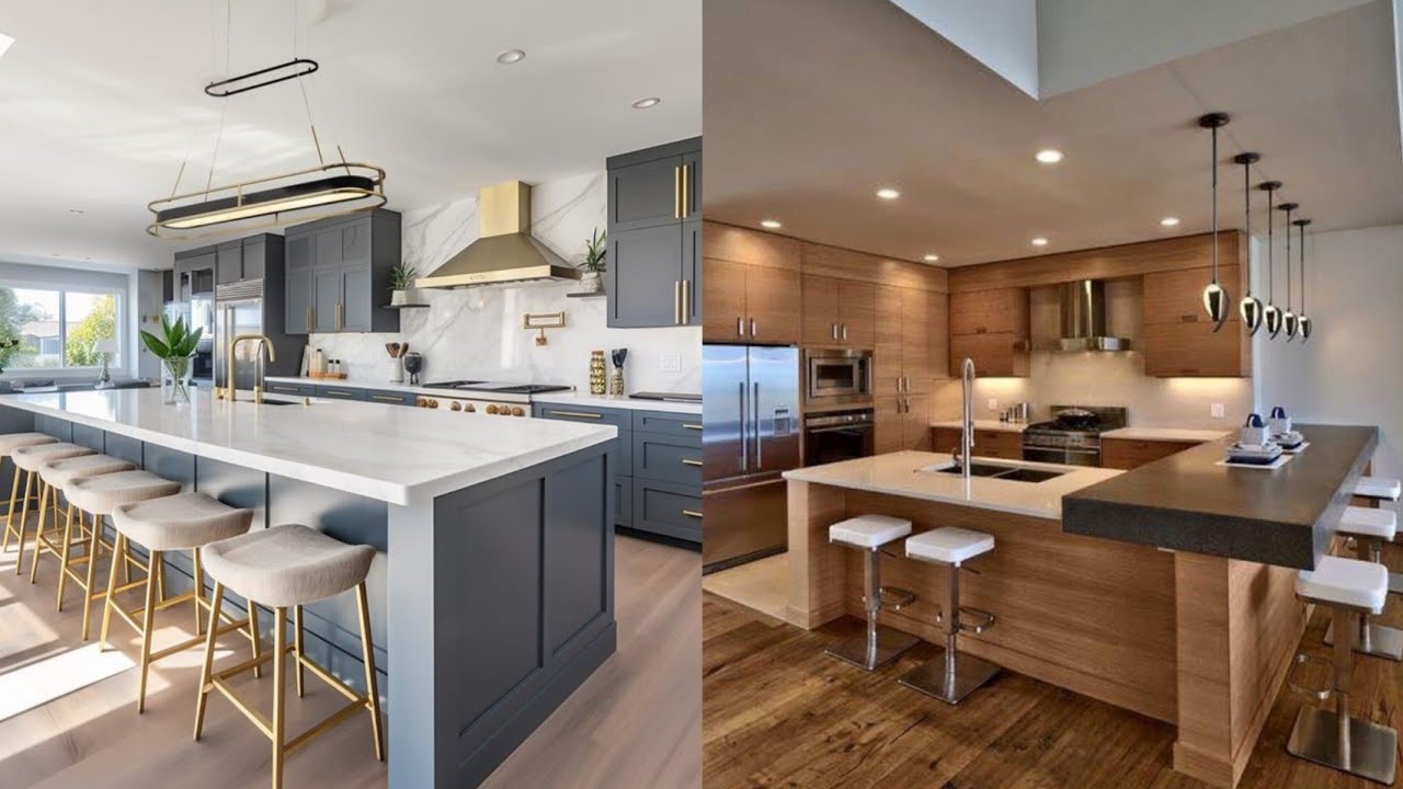 Top 100 Modern Kitchens Design Ideas 2025 | Home Interior Design Ideas ...